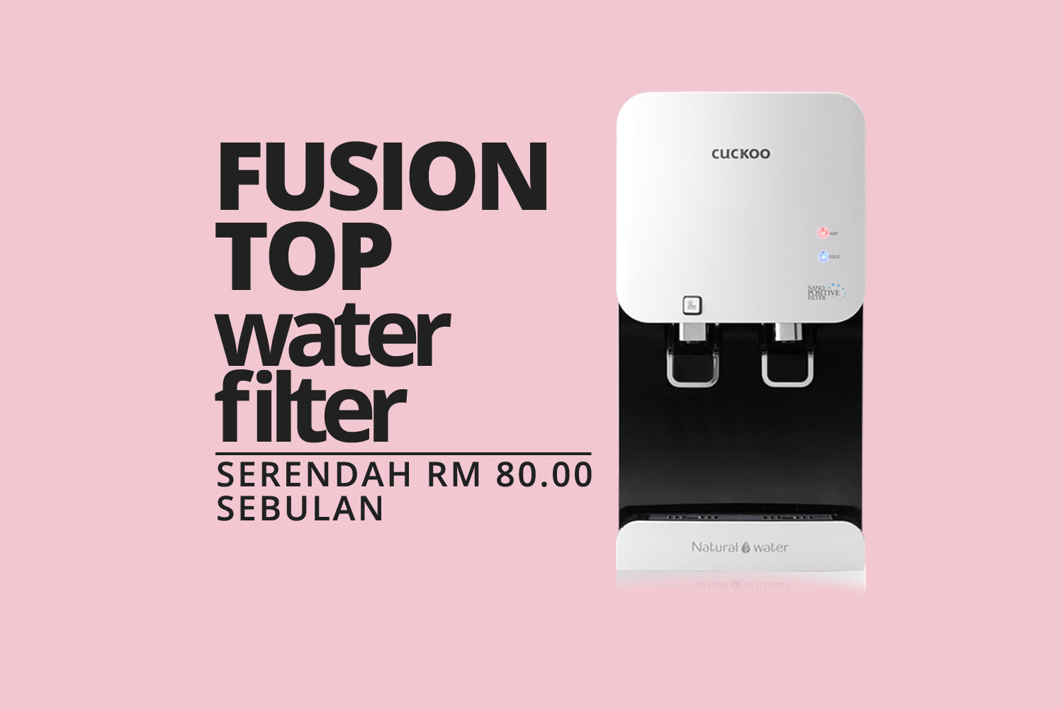 CUCKOO FUSION TOP - Cuckoo Water Filter